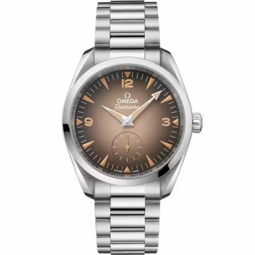 Omega Railmaster Omega Co-Axial Master Chronometer Small Seconds 38 Stainless Steel / Beige Gradient / Bracelet 235.10.38.20.13.001 (23510382013001)